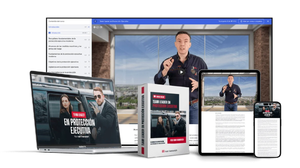 Curso Team Leader Mockup